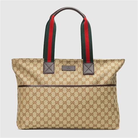 gucci designer baby changing bags|authentic Gucci diaper bag tote.